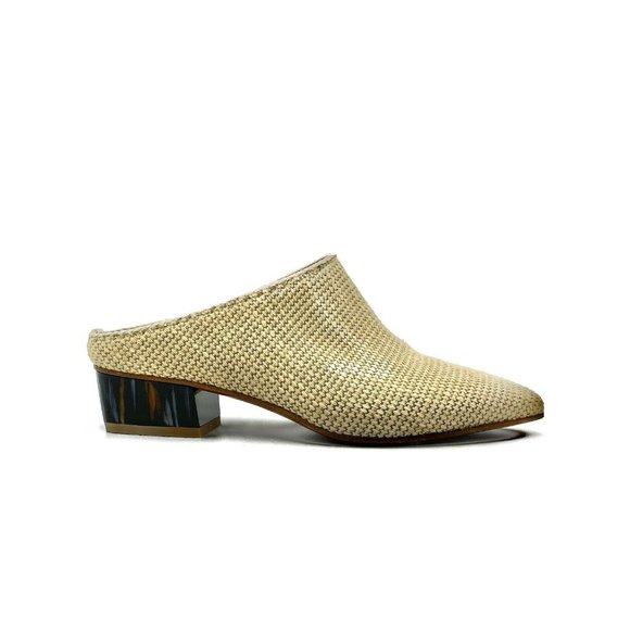Aquatalia Shoes - AQUATALIA Fife Woven Canvas Mules #1057